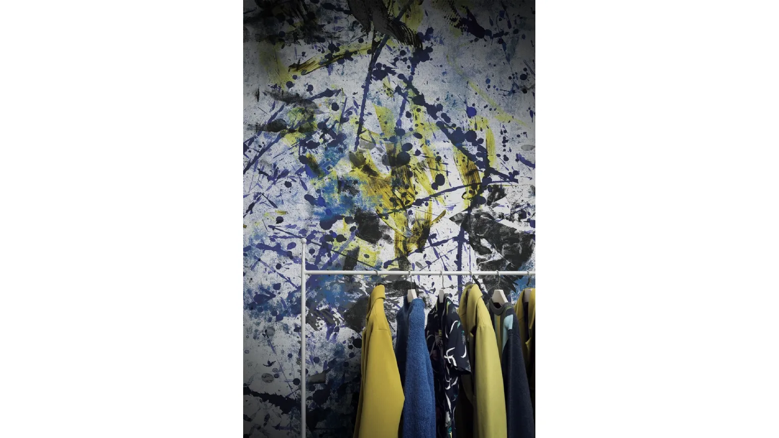 Carta da parati moderna con grafica astratta Jackson di London Art