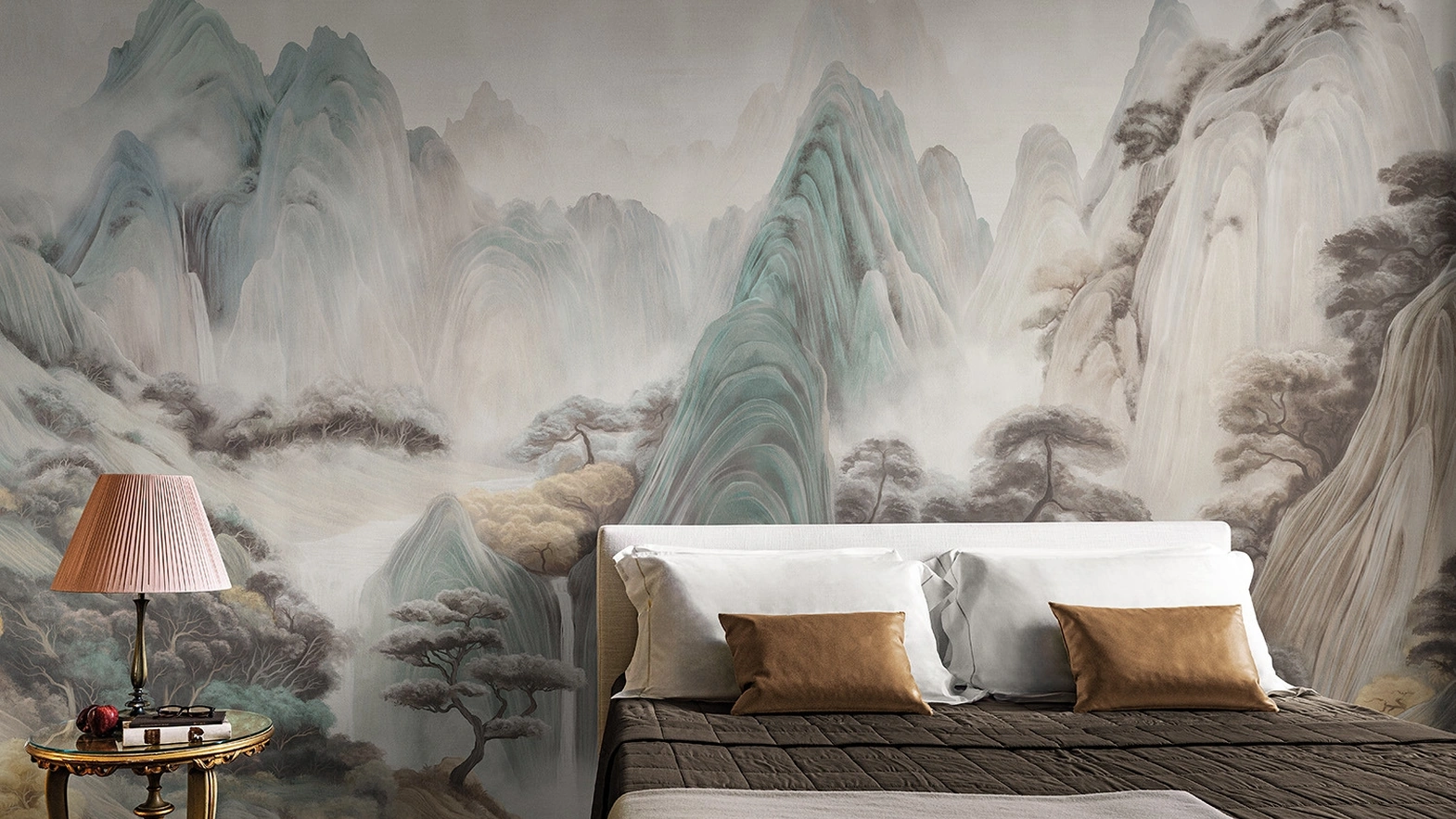 Carta da parati Les Rochers Mystiques di London Art