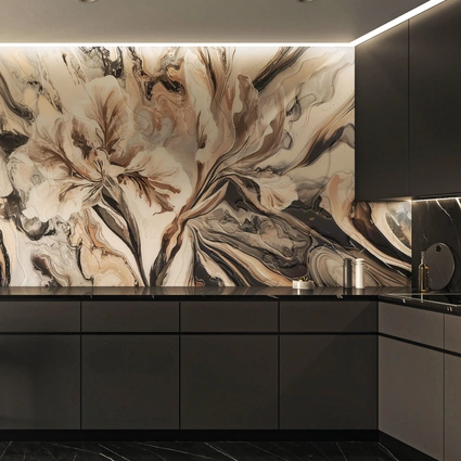 Carta da parati Silk Whispers di London Art