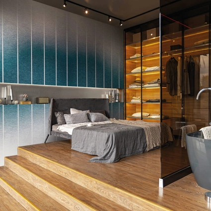 Carta da parati Soft Brush di London Art