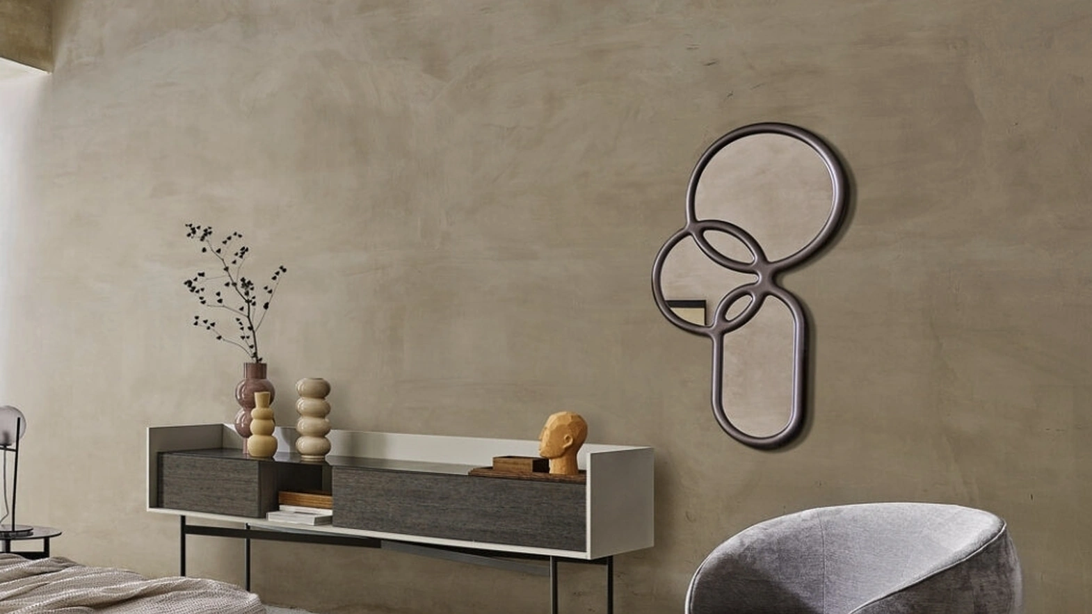 Specchio di design Multitude Ditre Italia