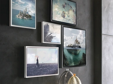 Quadri su tela Canvas con cornice di Adriani e Rossi