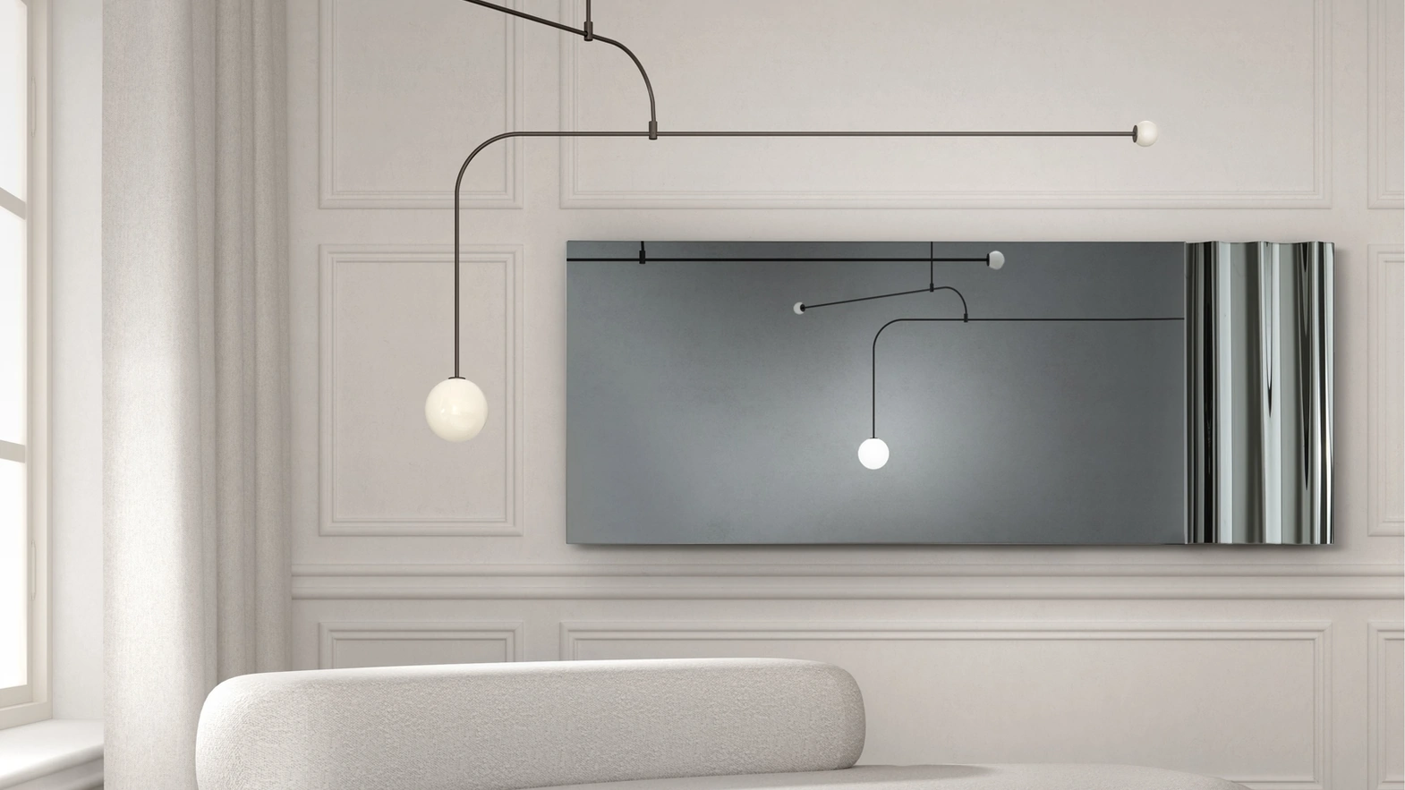 Specchio Panorama di Stones