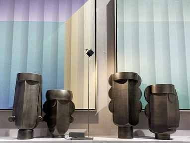 Vasi in ceramica Scacco Matto Collection di Adriani e Rossi