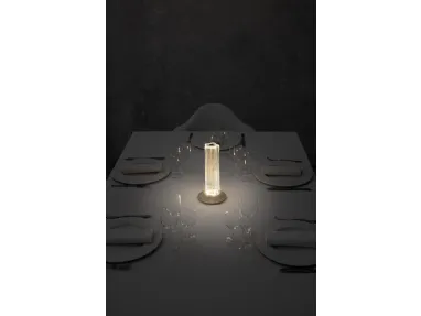 Lampada in vetro Briccola da tavolo di Vesoi