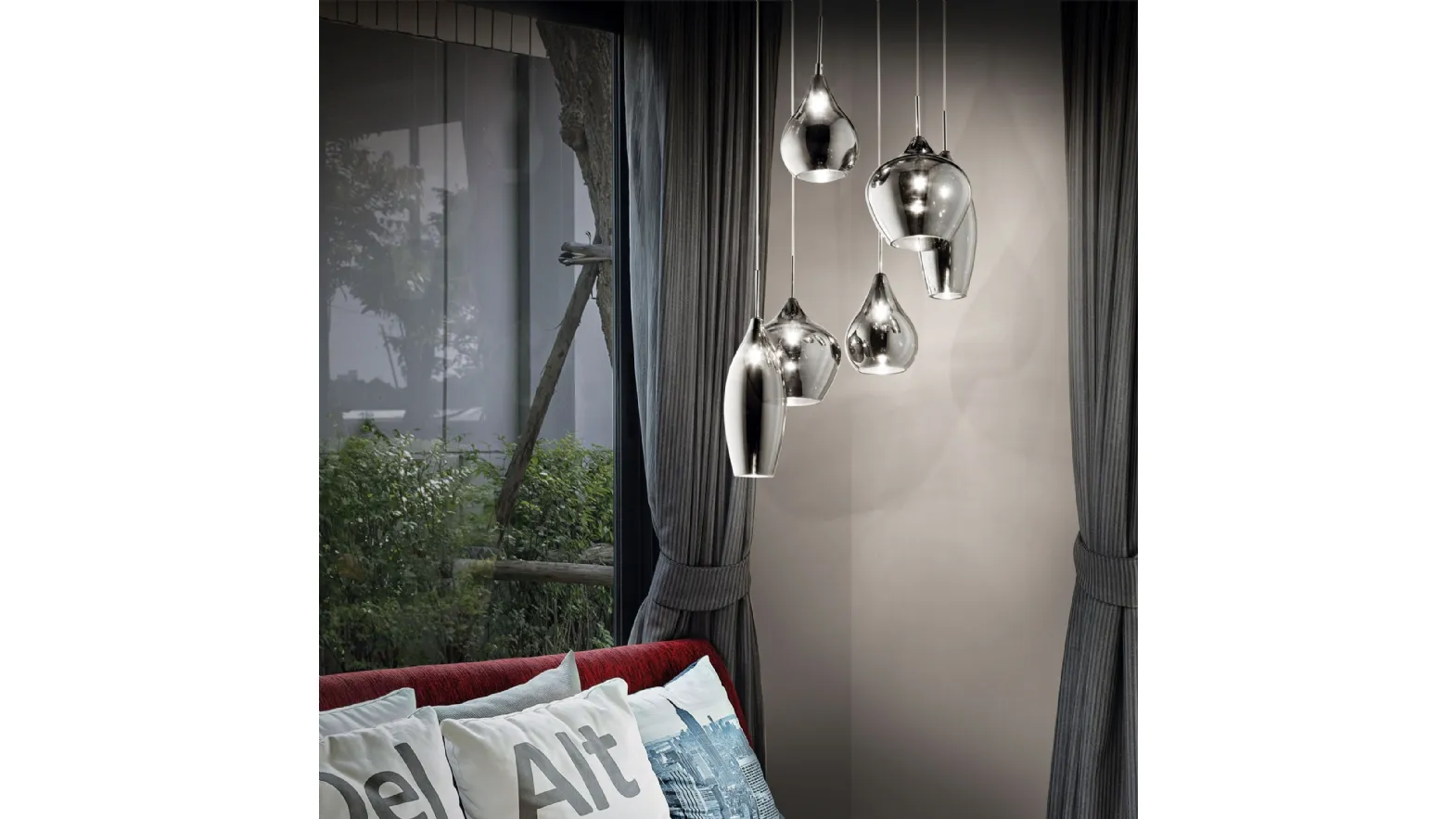 Lampada a sospensione Soft di Ideal Lux
