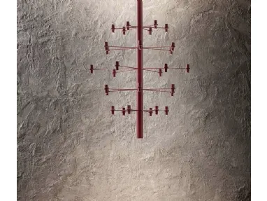 Lampada Scarled a sospensione in alluminio verniciato di Vesoi