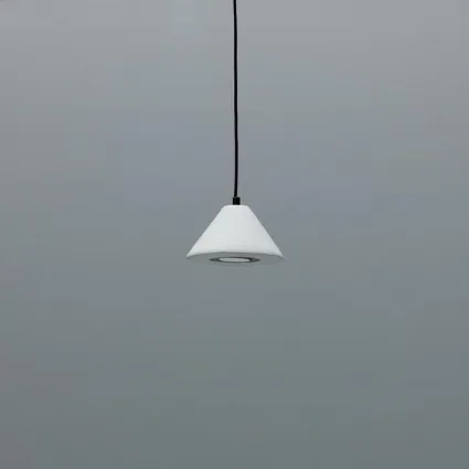 Lampada a sospensione Trilly in metallo Bianco di Stones