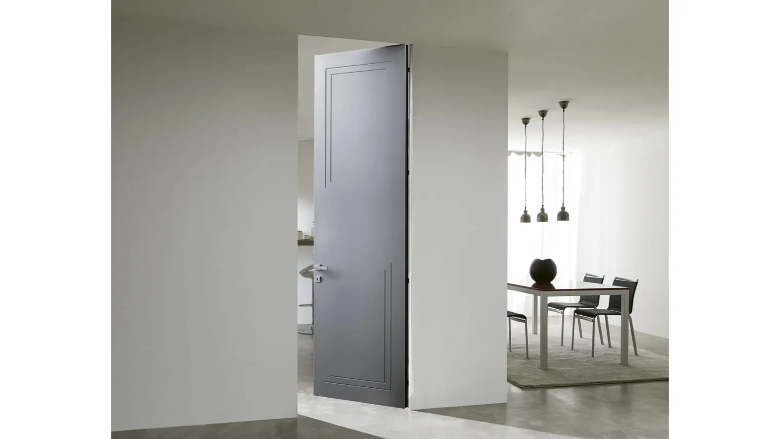 Porta Filomuro Battente Quarzo con decorazioni di BiHome