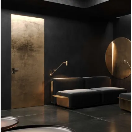 Porta Filomuro Biwall 60 Surface Ottone di BiHome