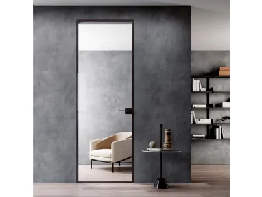 Porta Filomuro Crystal Brown in vetro di BiHome