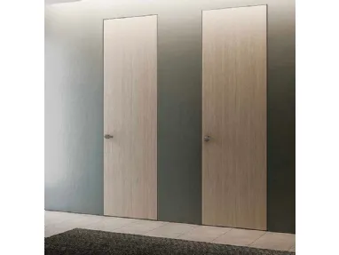 Porta per interni battente in laminato Filomuro Grafite 111G Grano di BiHome