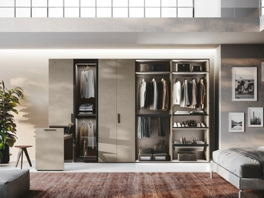 Armadio Open con Scrivania estraibile di Imab