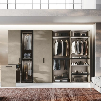 Armadio Open con Scrivania estraibile di Imab