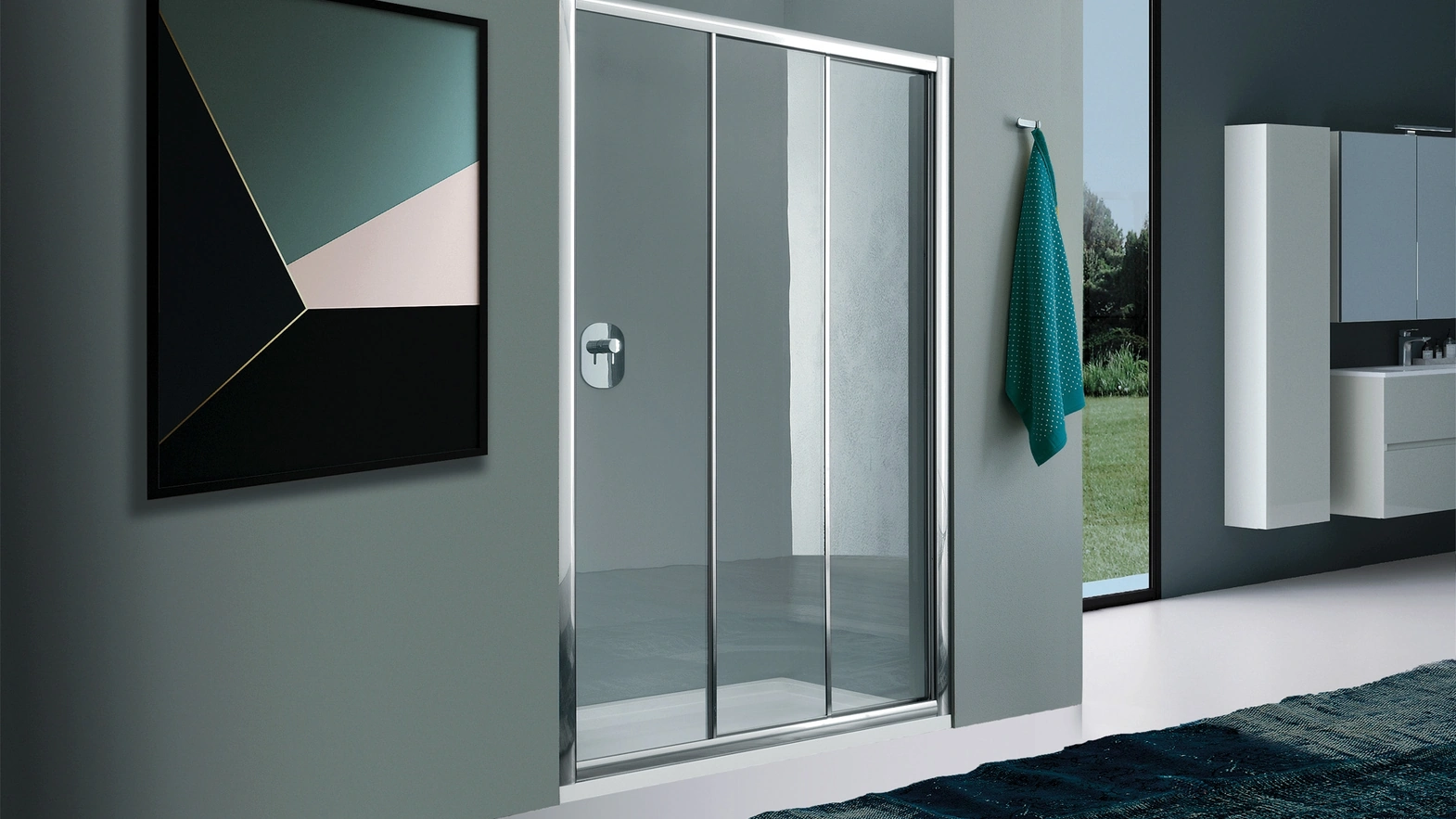 Box Doccia America Quattro Scorrevole di Samo