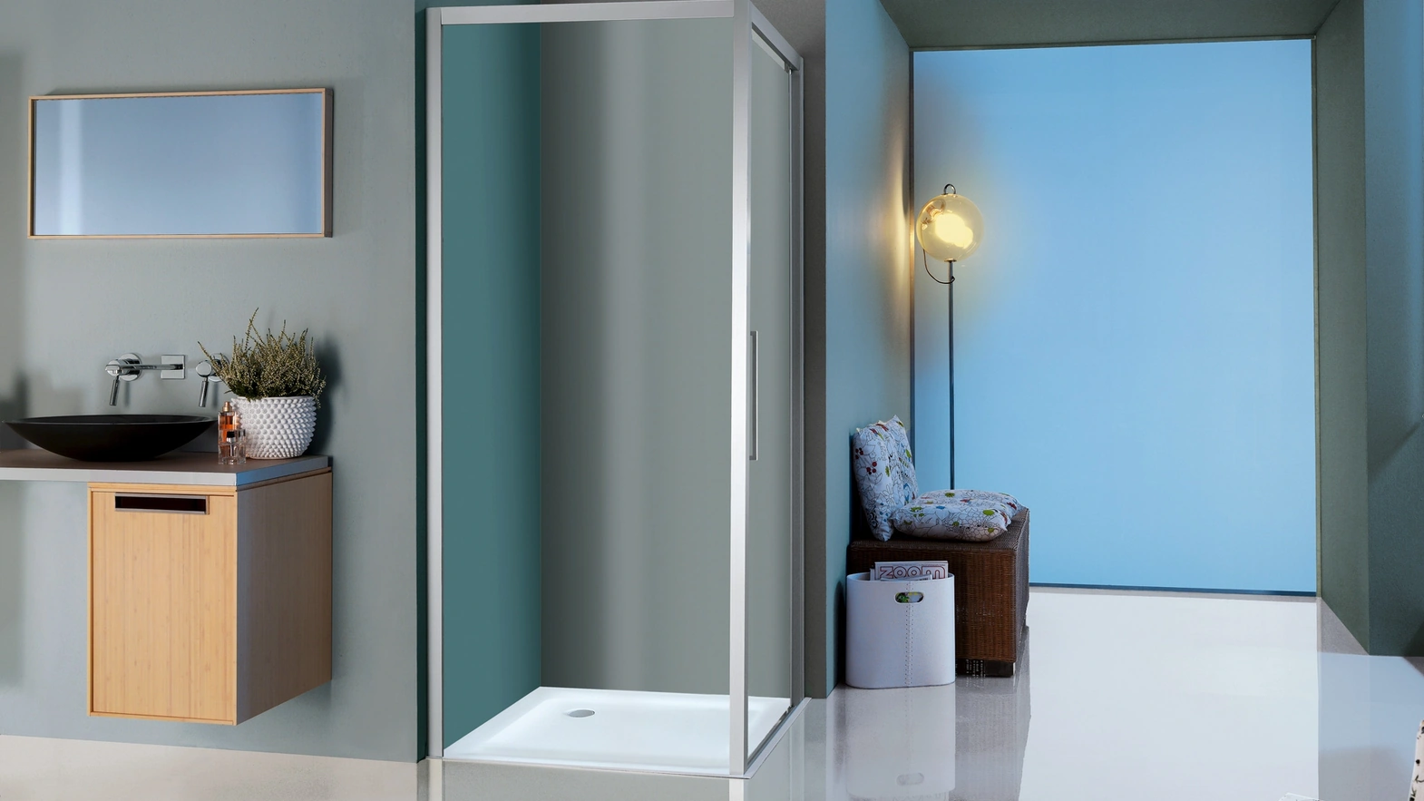 Box Doccia Europa SP Battente di Samo