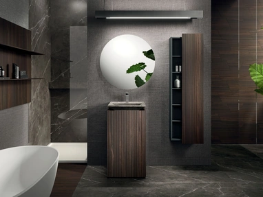 Mobile da Bagno a terra Lympha 09 in rovere di Arrital