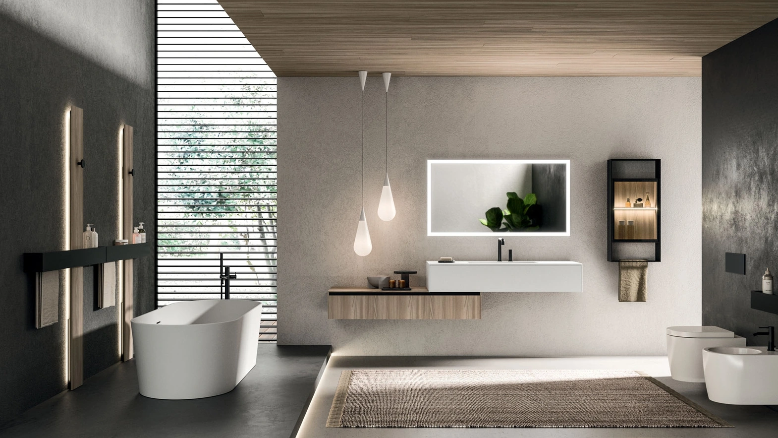 Mobile da Bagno sospeso Modo Project 07 di Arrital