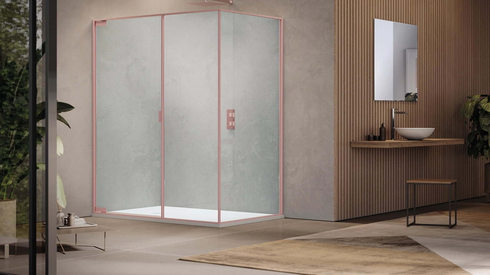 Box Doccia Pyxis Battente di Samo