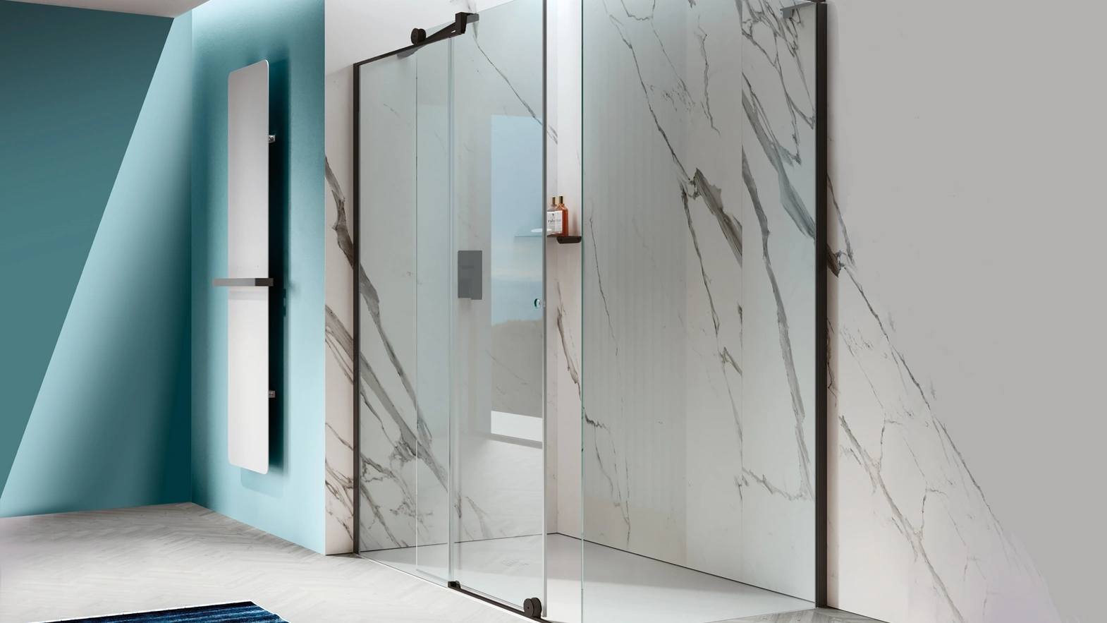 Box Doccia Open Scorrevole di Samo