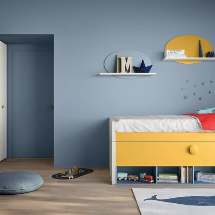 Cameretta Salvaspazio Letto Pablo di Nidi