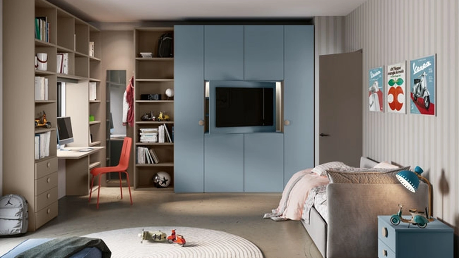 Cameretta componibile VCJ155 di Imab