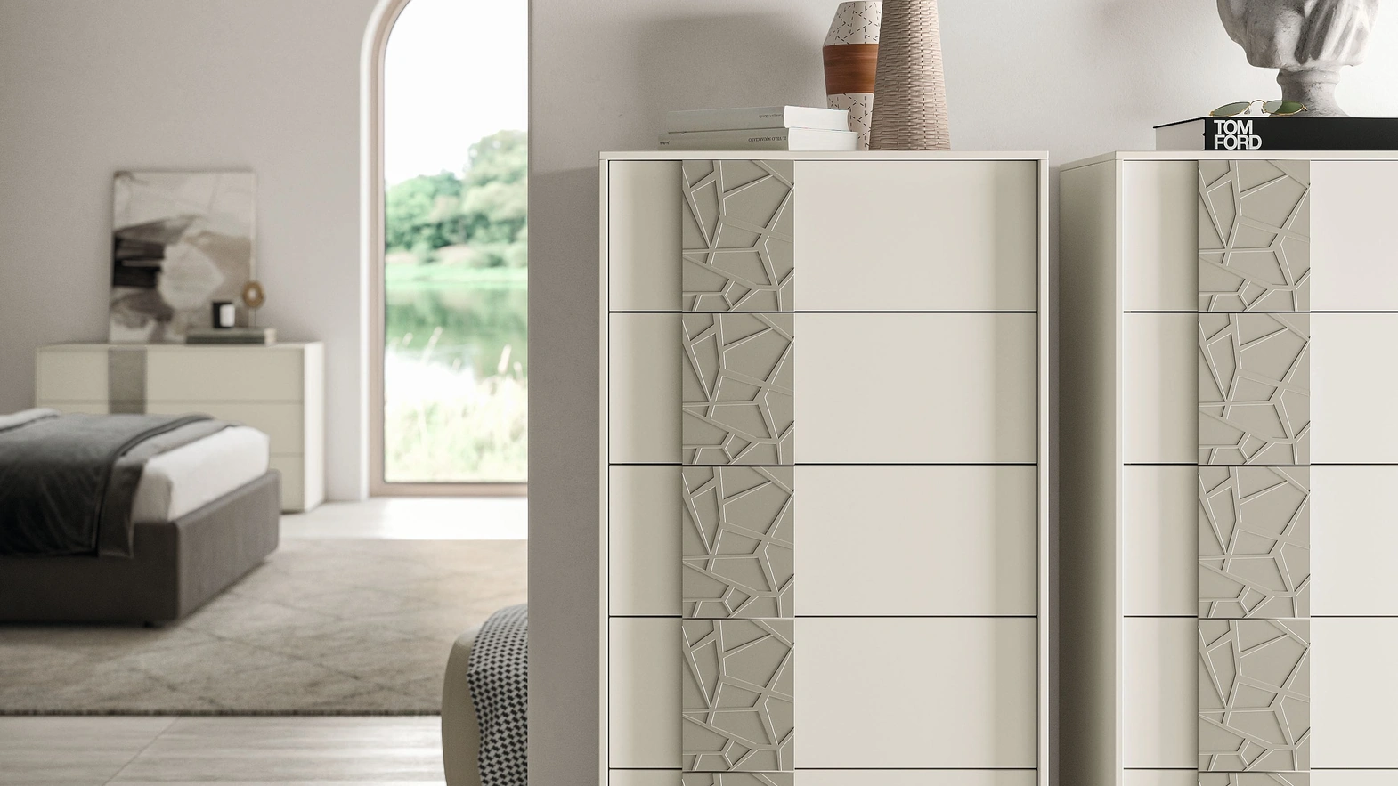 Cassettiera Metrolis New di Spagnol Mobili