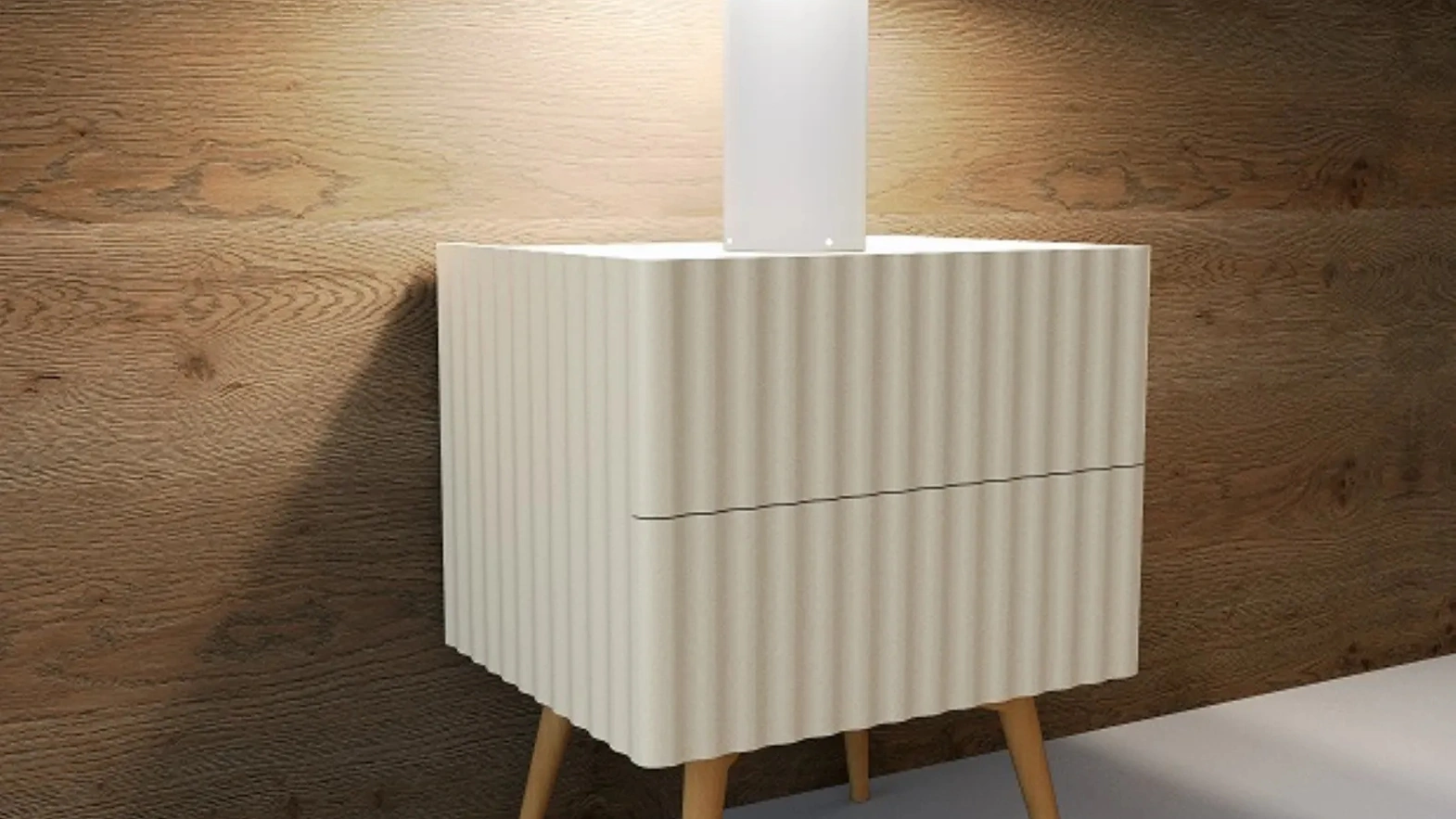 Comodino Wave di Fratelli Mirandola