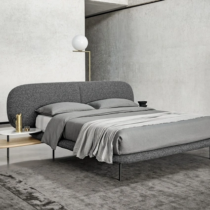 Letto imbottito Neyo di Alf Da Frè