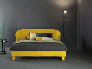 Letto in tessuto con testiera Carnaby di Twils
