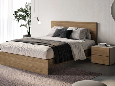 Letto con testiera Prime di Spagnol Mobili