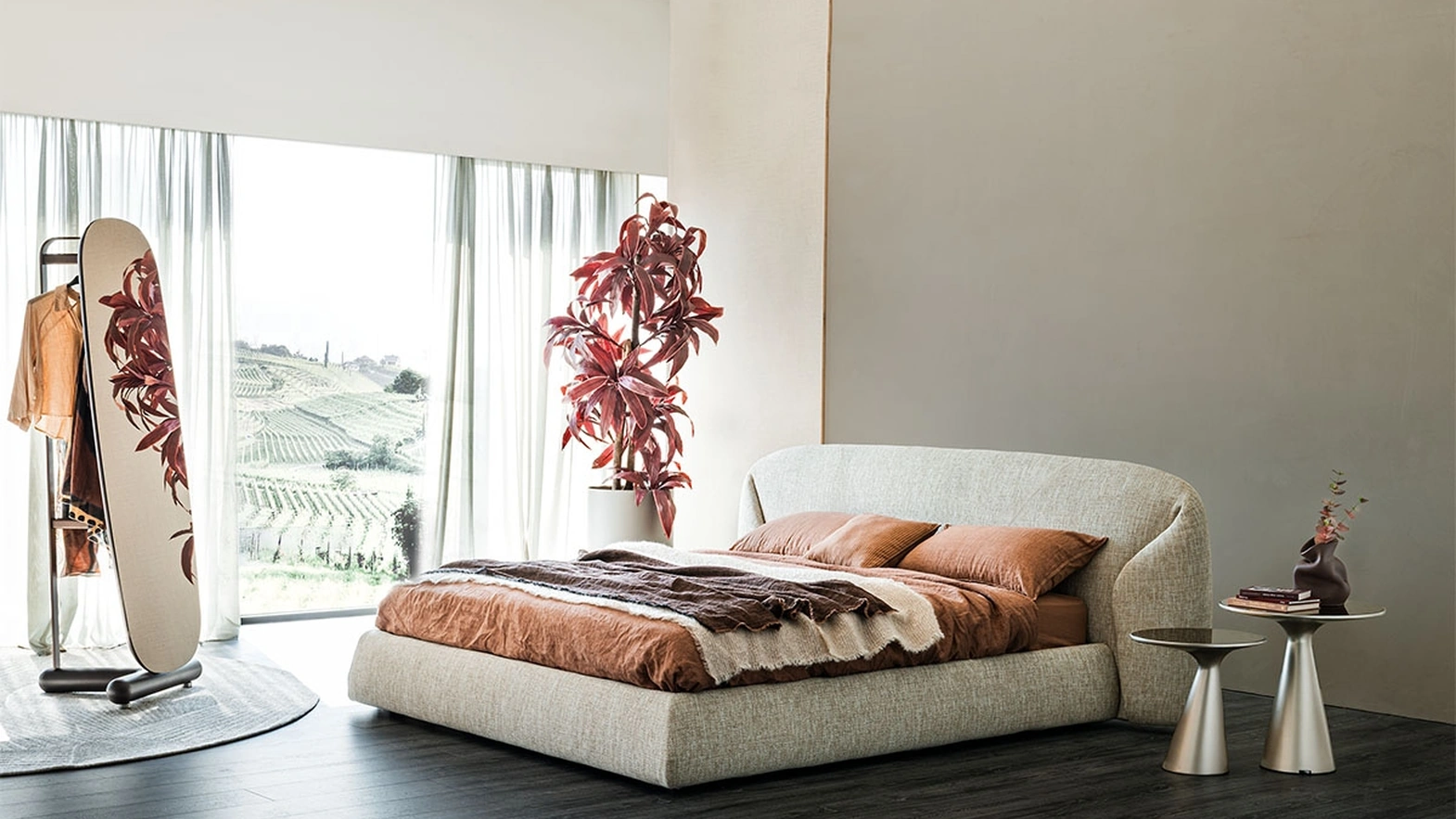Letto con contenitore Richard di Cattelan Italia
