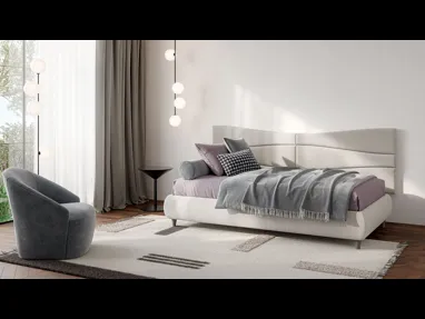 Letto singolo Boiserie Flute di Twils