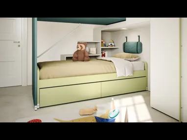 Letto singolo Ergo di Nidi