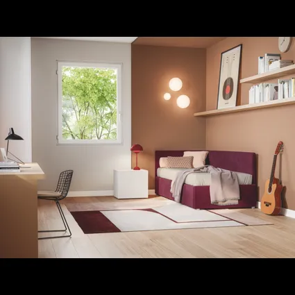Daybed singolo con letto estraibile Maya di Twils