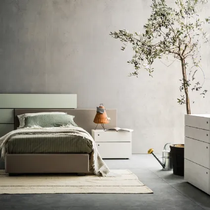Letto moderno Skip di Alf DaFrè