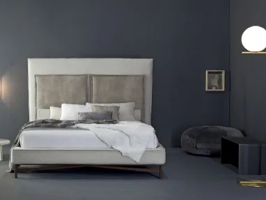 Letto in tessuto con testiera alta SP2802 Alto di Twils