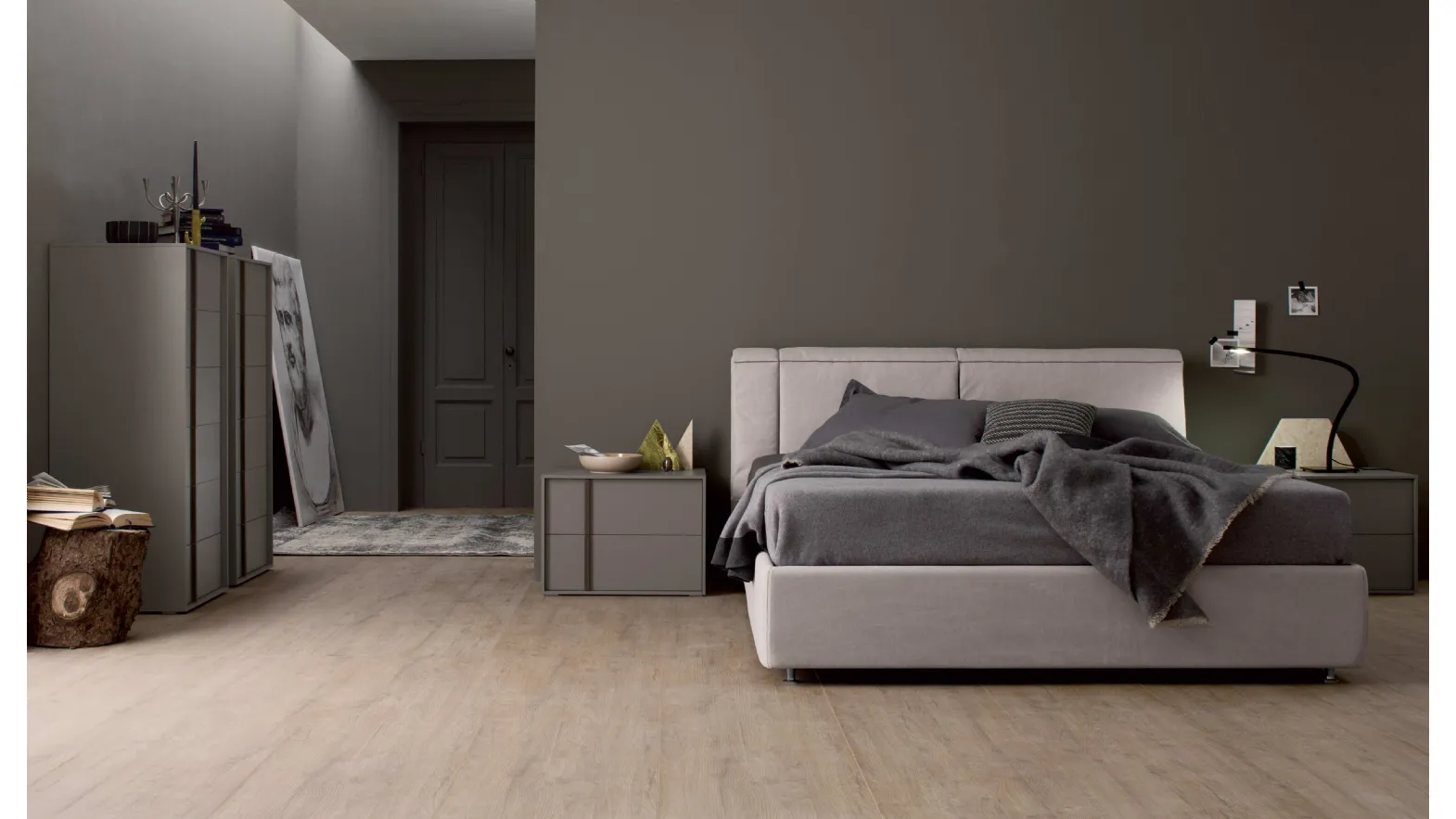 Letto matrimoniale Noa di Spagnol Mobili