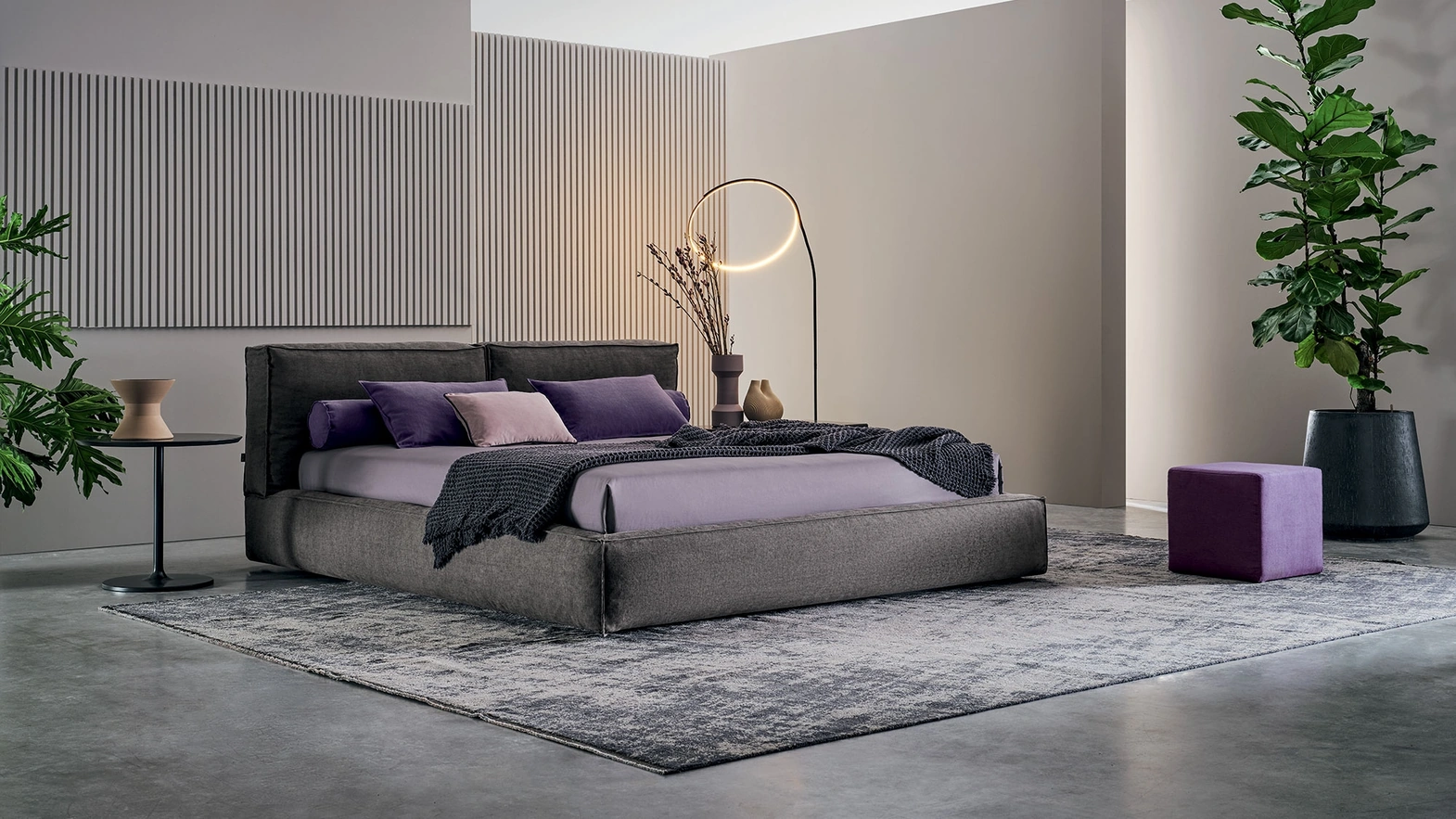 Letto con box contenitore Academy Piuma di Twils