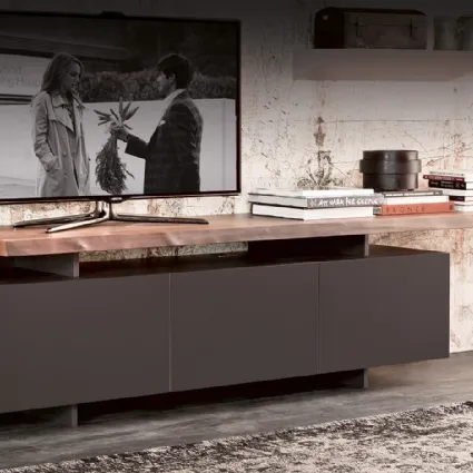 Mobile Porta TV in legno verniciato Seneca di Cattelan Italia