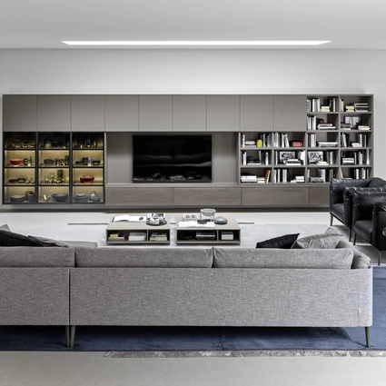 Parete Attrezzata Pannelli TV 02 di Novamobili