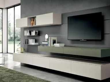 Parete Attrezzata Living 805 di Spagnol Mobili