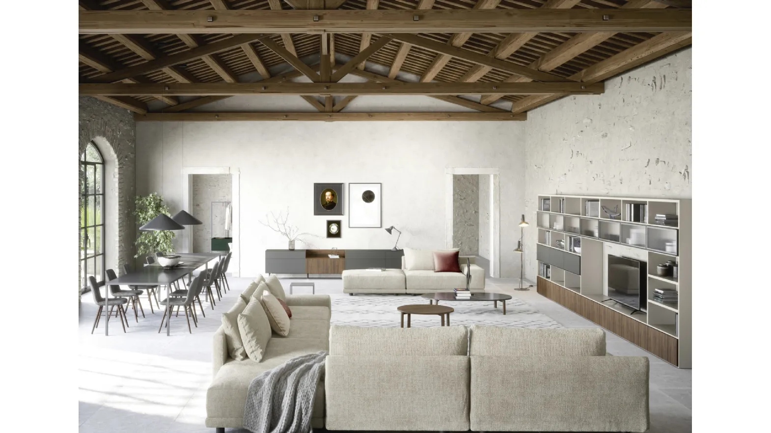 Parete Attrezzata Wall 30 05 di Novamobili