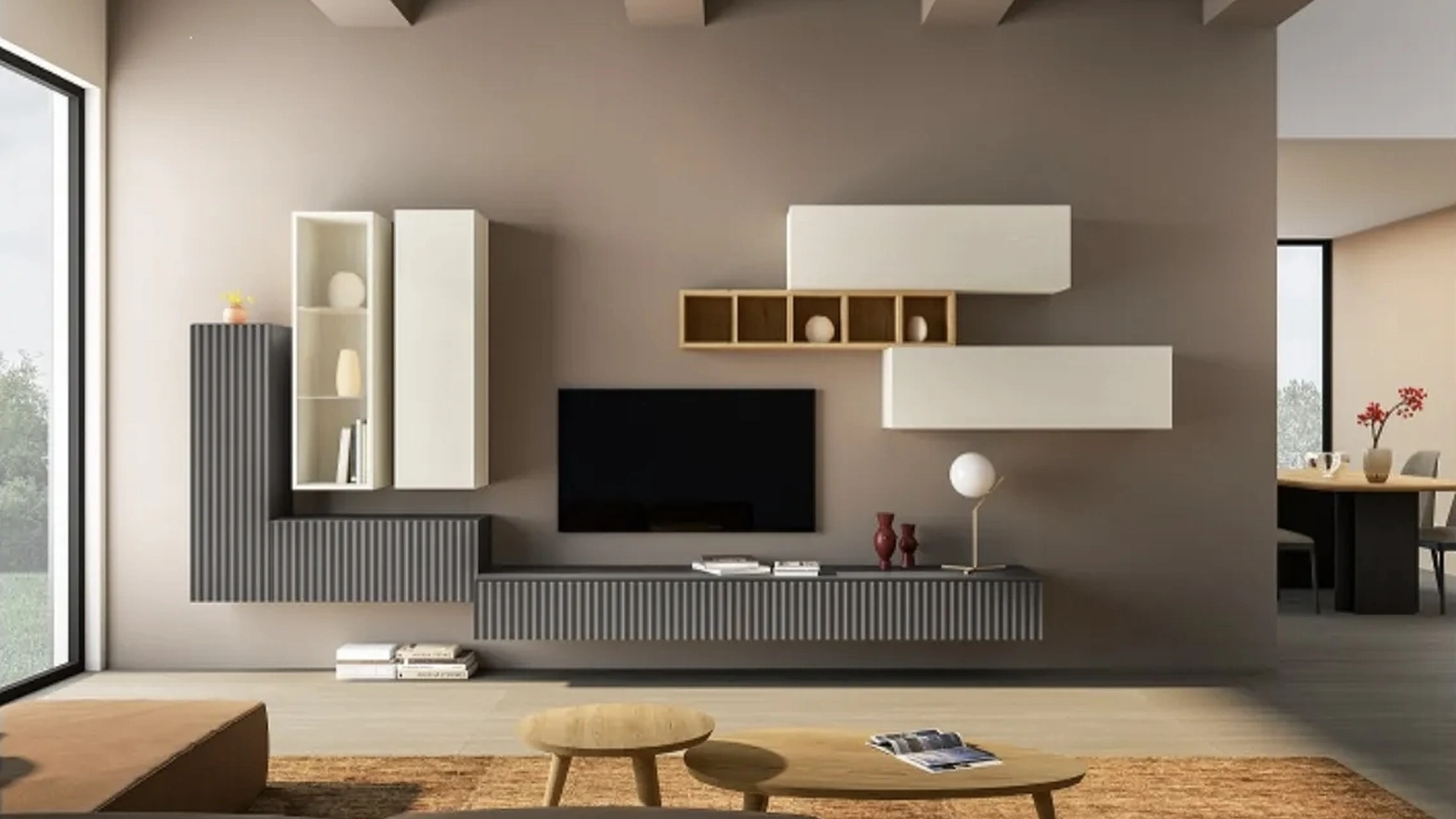 Parete Attrezzata Wave e Cheba di Fratelli Mirandola