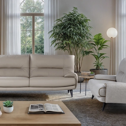 Divano lineare Banquette di Calia