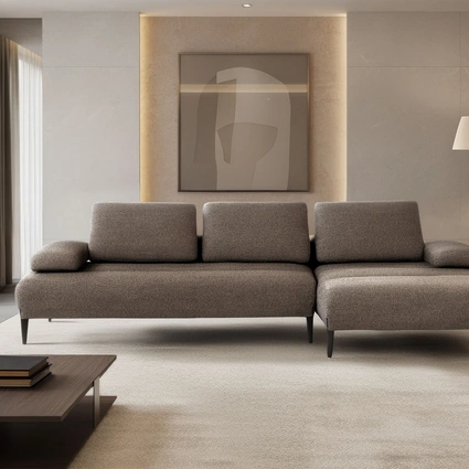 Divano con penisola Freestyle di Calia