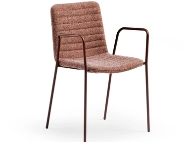 Sedia in tessuto imbottito Cover|1 di Midj