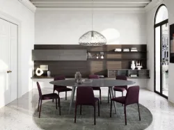 Sedia impilabile Time di Novamobili