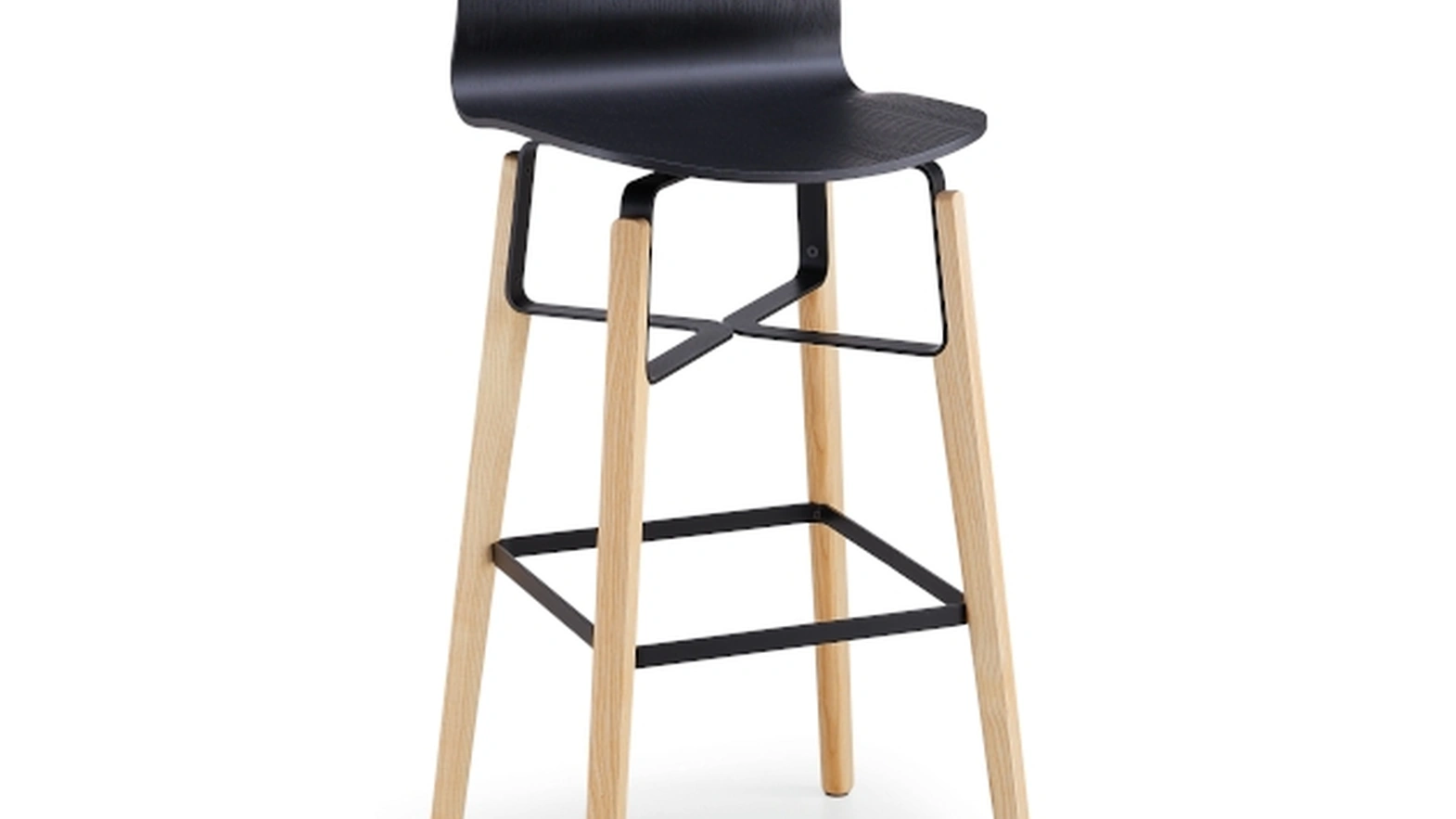 Sgabello Liù Wood di Midj