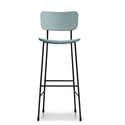 Sgabello in cuoio Master di Midj